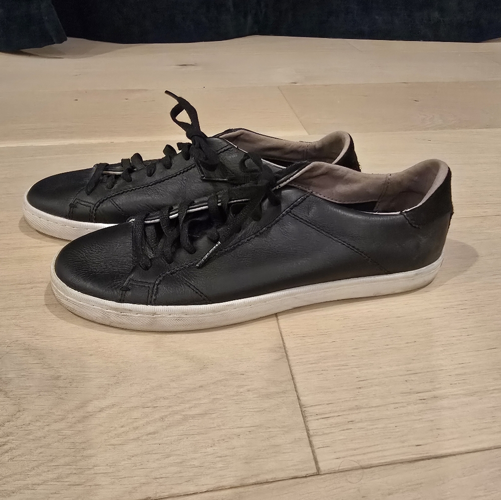 Cole Haan Black Leather Womens Sneakers - SIZE 7.5